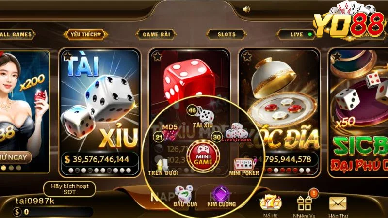 Yo88 muchbetter.eu.com- App Game Bài, Tài Xỉu, Bầu Cua, Xóc Đĩa hàng đầu 12 Mini Yo88 game siêu hot với luật chơi đơn giản, dễ tiếp cận
